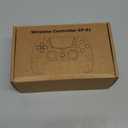 BETMI Wireless Controller for PS-5/Pro/Slim/PC,Bluetooth Gaming Controller with Hall Joysticks/LED Channel Light/Turbo/6-Axis Gyro/Dual Vibration/Touchpad/3.5mm TRRS Audio Jack/Speaker Function(Black)