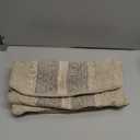 Levtex Home Reno Embroidered Burlap Throw Pillowб 20x20