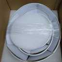 YHOSSEUN 3 Tier Serving Stand Oval Serving Bowl with Metal Rack, Tied Serving Bowls Food Display Dessert Appetizer, Chip and Dip Serving Bowl Set for Parties, Gold-45oz / 17.5oz / 7oz