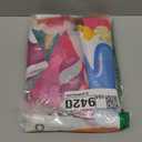 Funrous Door Banner Party Decor Porch Banner Door Sign Set Photo Booth Props Backdrops for Birthday Baby Shower Outdoor Indoor House Porch Decorations(Pink,Lollipop)