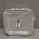 Dandat 50 Pack 7 Inch Easter Paper Square Plates Appetizer Disposable Cake Plates Disposable Lunch Metallic Foil Dessert Tableware for Birthday Wedding Anniversary Party Supplies