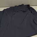 SEVEGO Women's 30/32 Wide Leg Yoga Pants Comfy Casual Pajama Bottoms Baggy Loose High Waisted Lounge Flowy Palazzo Pants (Dark Blue)