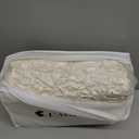 L'AGRATY Chunky Knit Blanket Throw,Soft Chenille Yarn Throw 50x60Handmade Thick Cable Knit Crochet Blanket, Large Rope Knot Throw Blanket for Couch Home Decor (Ivory)