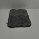 GORILLA GRIP Bath Rug Mat, Thick Soft Absorbent Chenille, Quick Dry Microfiber Mats, Rubber Backing Machine Washable Shower Floor Rugs, Bathmat Runner, Bathroom Home Decor Accessories, 24x17, Grey