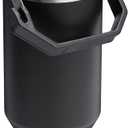 Stanley IceFlow 2.0 Fast Flow Tumbler with Handle 40 oz | Twist On Angled Spout Lid | Leakproof Water Bottle | Insulated Stainless Steel | BPA-Free | Black 2.0