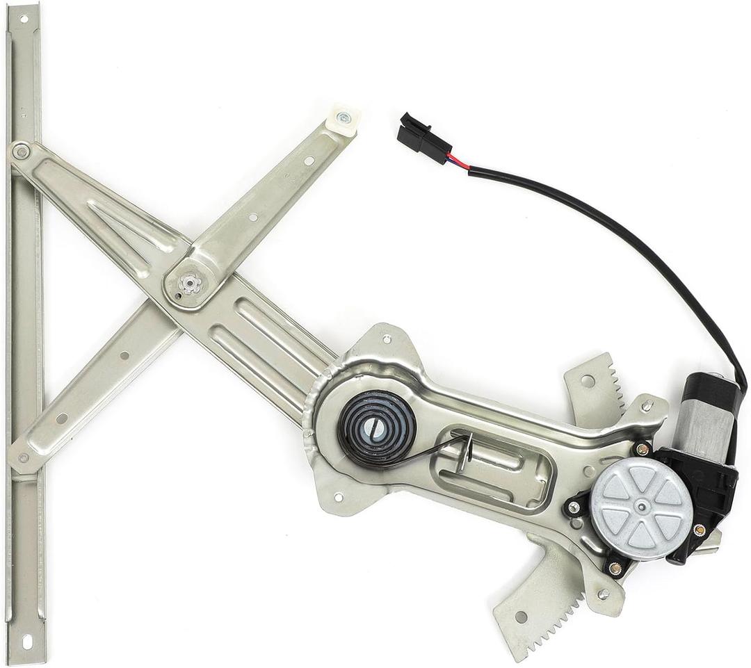 FINDAUTO 741-127 Front Right Passenger Side Power Window Regulator fit for 1994-2004 for Ford for Mustang, with Motor