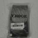 ykooe Cell Phone Holster Compatible with Samsung Galaxy S25/S24/S23/S22/S21/S20 Ultra, Pixel 8/7 Pro, Belt Clip and Card Holder, Black, XXL