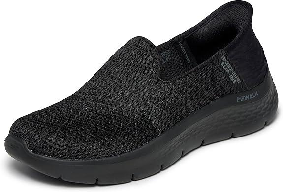 Skechers Women's Slip-Ins: Go Walk Flex Relish
Hands Free Slip-Ins, Air-Cooled Memory Foam Insole, Ultra Go Cushioning, Machine Washable, Flex Pillars Size 8