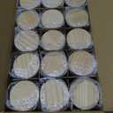 10 OZ Thick Candle Jars for Making Candles 15 Pcs, Empty Jars with Wood Lids for Candle Making, Sample Container, Frosted Brown