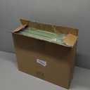 TRZZ 6-Pack Bed Sheet Organizers and Storage, Foldable Linen Bins with Window and Labels, Bedding Holder for Queen/King Duvet Covers, Keeps Bedding Neatly Organized and Accessible (Green)