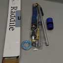 High Pressure Power Washer Wand, Watering Sprayer Cleaning Tool, Hydro Jet Water Hose Nozzle, Wand Lance for Gutter Patio Car Pet Window blue