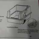 Citylife Stainless Steel Cat Litter Box with LidXL Extra Large Enclosed Removable Metal Litter Box with Litter Scoop&Double Layer Litter Mat,Non-StickyNon-Odor,Easy Cleaning, for Big CatsGrey