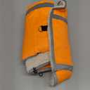 Dog Winter Coat with Fleece Lining for Large Dogs Warm Waterproof Windproof Snow Vest for Cold Weather, Reflective Blaze Orange Safety Dog Jacket, Easy-On Adjustable Fit with D Ring, XXL