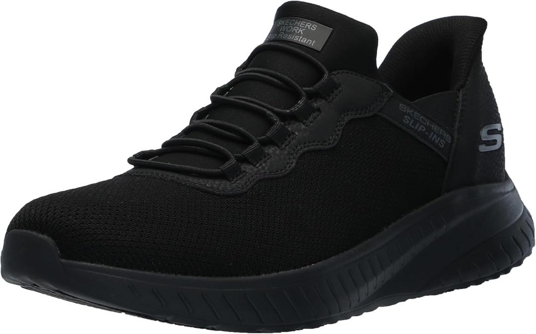 Skechers Men's Hands Free Slip Ins Squad Chaos- Stivig Shoes (10, Black)