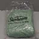 Sunbeam Royal Ultra Fleece Heated Electric Blanket Queen Size, 90" x 84", 12 Heat Settings, 12-Hour Selectable Auto Shut-Off, Fast Heating, Machine Washable, Warm and Cozy, Matcha