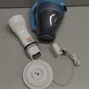 BLACK+DECKER dustbuster AdvancedClean Handheld Vacuum Cordless, Compact Home and Car Vacuum with Crevice Tool ,Rotating Nozzle and Charging Station, Large Dust Bowl (CHV1410L)