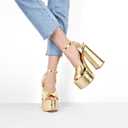 Onlymaker Platform Heels for Women Ankle Strap Chunky High Heel Sandals, Size 6,5