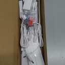 ASOKO Under Cabinet Led Light Plug in, Dimmable Daylight White 4500K, 3 Pack 12 inch Linkable Led Under Counter Lights for Kitchen, Shelf, Workbench, Cupboard, ETL Listed Plug 24V, UNO-LK 4500K