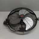 VEVOR 18 Inch Wall Mount Fan, 3-speed IP44 Waterproof, Max. 4150 CFM Wall Mounted Fan for Outdoor, Commercial, Residential, Greenhouse, Workshop, Patio, Black, ETL Listed