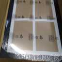 9x13 Collage Frame with 4 Openings 4X6 Pictures, Multiple Picture Frame with Mat, Wall or Tabletop Decor, Black Wood Grain (1 Pack)