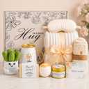 Self Care Basket Gift for Women: Get Well Soon After Surgery Sympathy Spa Set Baskets Gifts for Woman Girls - Birthday Mothers Day Unique Body Care Box Sets Presents for Her Mom Friends Sister Wife