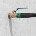 2 x Garden Hose Shut Off Valve Hose Connector Heavy Duty 3/4 Ball Valve With Brass Inlet and Outlet Water Valve Garden Hose Quick Connect Hose Attachment