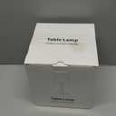 PUSU Cordless LED Gold Table Lamp, Rechargeable 4000mAh 3 Way Dimmable Bedside Small Lamp with Fabric Shade, Lighting for Bedroom, Kids Room, Bathroom, Kitchen, Home Decor, Gift, Night Light