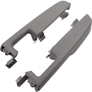 HQPASFY Driver & Passenger Side Front Door Armrest Handle Compatible with 1999-2006 Chevy Suburban Tahoe Avalanche, GMC Yukon Replace# 88981547 15703701 15703702 88981548, Gray