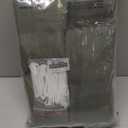 Thick Linen Olive Green Curtains 96 Inches Long for Living Room Bedroom Aesthetic Pinch Pleated Drapes with Hooks Rings Back Tab Light Filtering Ceiling Floor Custom Made Memory Trained Curtain Loden (40"W x 96"L (Pack of 2))