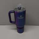 Cirkul 40oz. Chameleon Stainless Steel Tumbler with Handle, All-Day StrawSip, Double-Wall Insulated