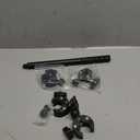 PellKing Motorcycle Bike Handlebar Clamp Mount and 61" Invisible Selfie Stick for Insta360 X5 X4 X3 X2 X ONE RS R GO 3 Camera