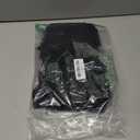 100-Pack 4x6 in Sheer Organza Gift Bags with Drawstring (Medium) - Polka Dot (Black/Black) - for Wedding Party Favors, Treats Mesh Pouch by The Display Guys