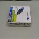 NearMoon Rain Shower Head, High Flow Stainless Steel Square Rainfall Shower, High Pressure Design, Awesome Shower Experience Even At Low Water Flow (8 Inch, Brushed Nickel)