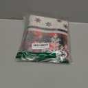 Artoid Mode Buffalo Plaid Snowflakes Christmas Table Runner, Seasonal Winter Kitchen Dining Table Decoration for Home Party Decor 13x90 Inch (Red)