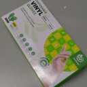 SWIFTLITE Disposable Vinyl Gloves, Food Safe, Latex-Free Powder-Free Clear Plastic Gloves for Cooking, House Clean, Food Prep (100, Large)