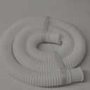 1-1/4 Inch x 3ft Above Ground Pools Replacement Hose for Pump 330 GPH, 530 GPH, and 1,000 GPH Compatible with Intex Coleman Summer Waves Pool Skimmer (White 1-1/4by 3ft)