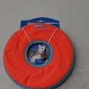 Chuckit! Zipflight Flying Disc Dog Toy, Medium (8.5"), Orange And Blue