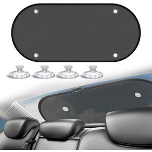 2025 New Upgrade Car Shades for Back Windows Baby 39"x19"(1 Pack),Rear Window Sun Shade,Car Window Shades Can Blocks 99.98% UVR,Sun Shade Windshield, Glare Shield Protection