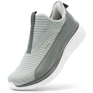 FitVille Men's Extra Wide Slip on Walking Shoes with Arch Support Men Slip on Sneakers for Foot Pain Relief-Stepease V2, US 13 