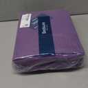 Bedsure Queen Sheet Set - 4 Pieces Soft Queen Size Sheets - Breathable & Cooling - Hotel Luxury - Easy Care Polyester Microfiber Bedding for Women, Men, Purple