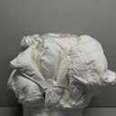 DWR Luxury Feather Down Fiber Comforter Queen Size, Ultra-Soft Egyptian Cotton-Blend Fabric, High FP Medium Weight for All Season Hotel Style Fluffy Duvet Insert with Ties (90"x90", White)