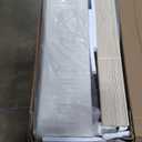 IDEALHOUSE Full Size Bed Frame with 4 Storage Drawers and Headboard, Faux Leather Upholstered Platform Bed Frame with Wooden Slats Support, Button Tufted Design, No Box Spring Needed, Beige