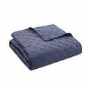 Modavari Comforter Bedspreads Lightweight Bed Coverlets Boho Bedding Cover Decor All Season,Blue 90x94 inch