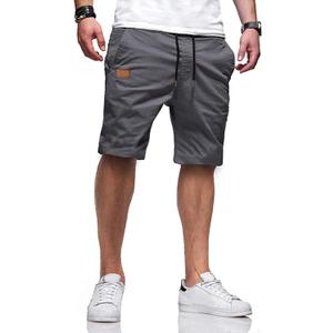 JMIERR Men's Casual Shorts - Cotton Drawstring Summer Beach Stretch Waist Twill Chino Dress Golf Travel Essentials Shorts with Pockets for Men 8 Inch Inseam Cruise Attire, XL, S1 Grey 2