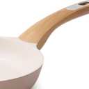 SENSARTE Frying Pan Bakelite Handle Accessories Repalcement Compatible(Taupe long handle)