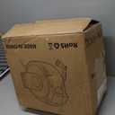 AXTRIM 1/2 in x 100 ft Retractable Garden Hose Reel - Auto Rewind, Lock Any Length, 10-Mode Spray Nozzle, Heavy Duty Kink-Free Water Hose for Outside Watering, 180 Swivel, Easy Mount & Storage