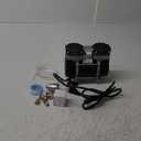 Vacuum Pump 50 L/Min with Switch, Oilless Pump with Vacuum Meter & Silencer, 6 m PTFE Tape, for Lab Electronics Aquarium, 110V
