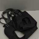 Dog Lift Harness with Pocket Full Body Dog Harness with Adjustable Handle Dog Carrying Sling Pet Legs Support Sling for Senior Dogs Joint Injuries Post Surgery Recovery Hiking (Large,Black)