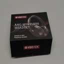 Hybrid Active Noise Cancelling Headphones, Wireless Bluetooth Over Ear Headphones with 50mm Drivers, Deep Bass, HiFi Stereo, 60H Playtime, Lightweight Foldable for Commute, Travel, Home, Music Lovers