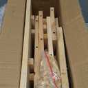 Owl House Premium Wooden Bird House Kit - Cedar Owl Nesting Box for Barn & Screech Owls, Includes Shavings & Screws